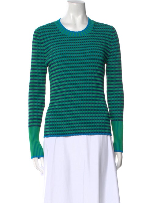 ME+EM Striped Crew Neck Top