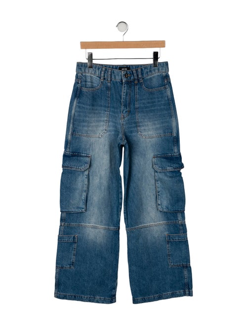 ME+EM High-Rise Wide Leg Jeans