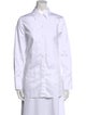 ME+EM Long Sleeve Button-Up Top