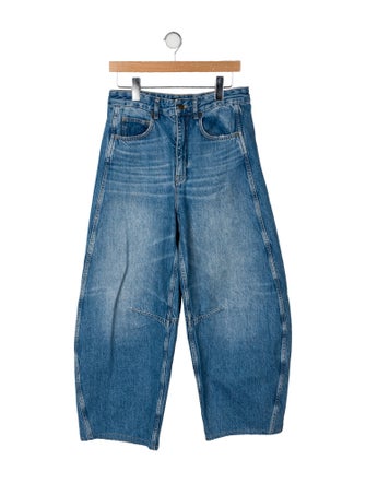 ME+EM High-Rise Wide Leg Jeans