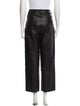 ME+EM Lamb Leather Wide Leg Pants