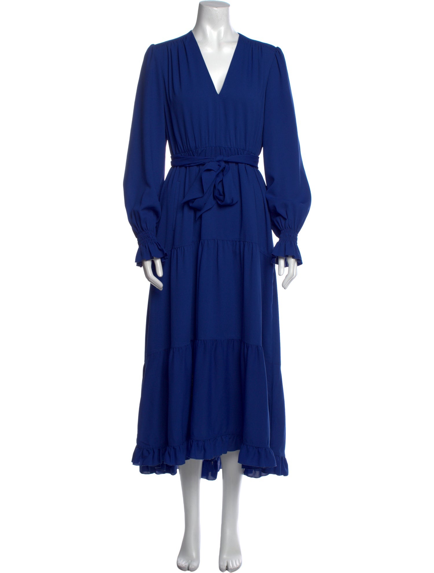 ME+EM V-Neck Long Dress