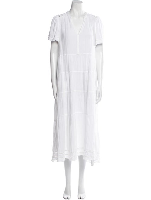 ME+EM V-Neck Long Dress