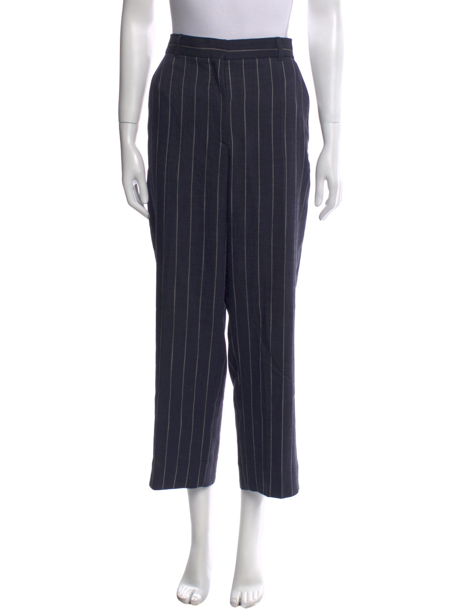 ME+EM Striped Wide Leg Pants