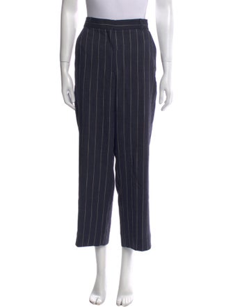 ME+EM Striped Wide Leg Pants