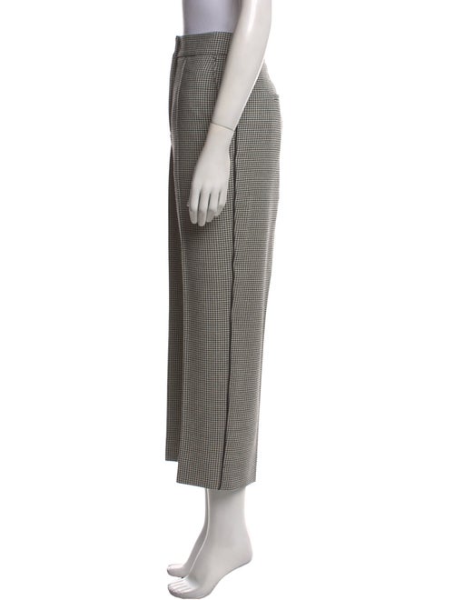 ME+EM Plaid Print Straight Leg Pants