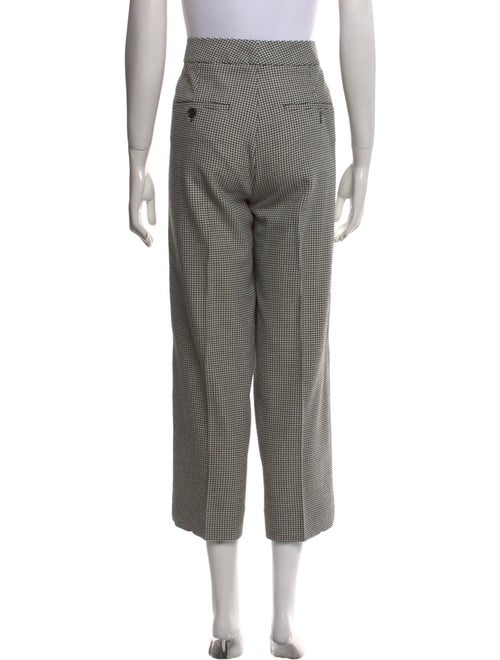 ME+EM Plaid Print Straight Leg Pants