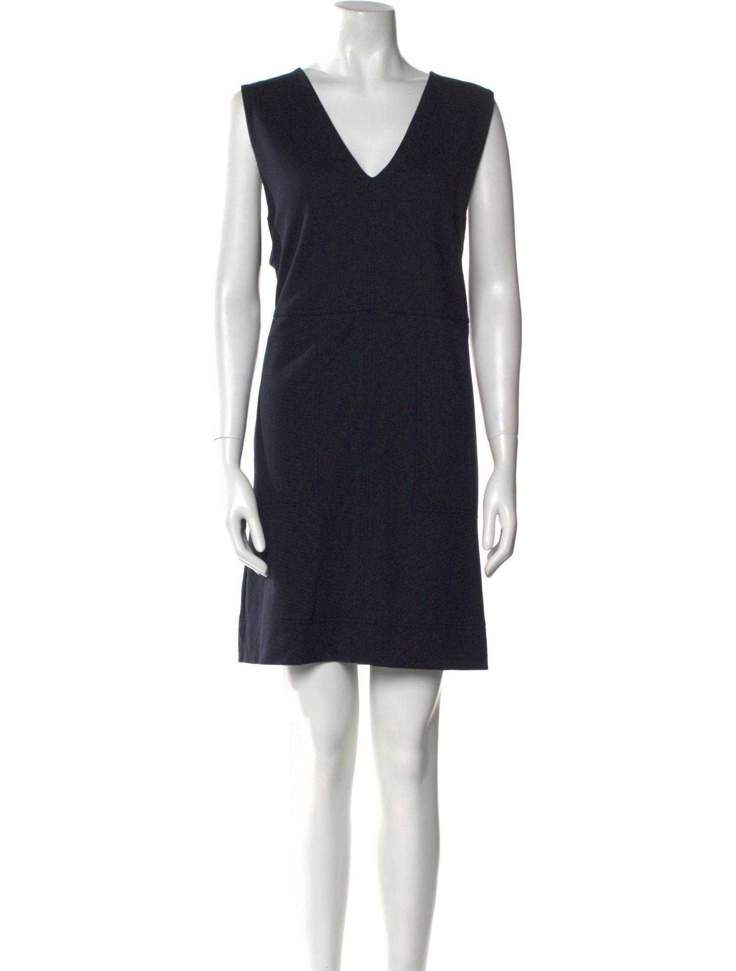 ME+EM V-Neck Mini Dress