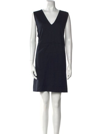 ME+EM V-Neck Mini Dress