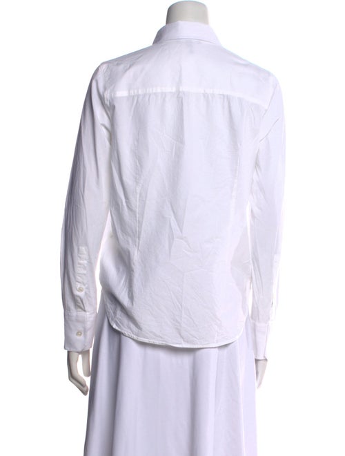 ME+EM Long Sleeve Button-Up Top