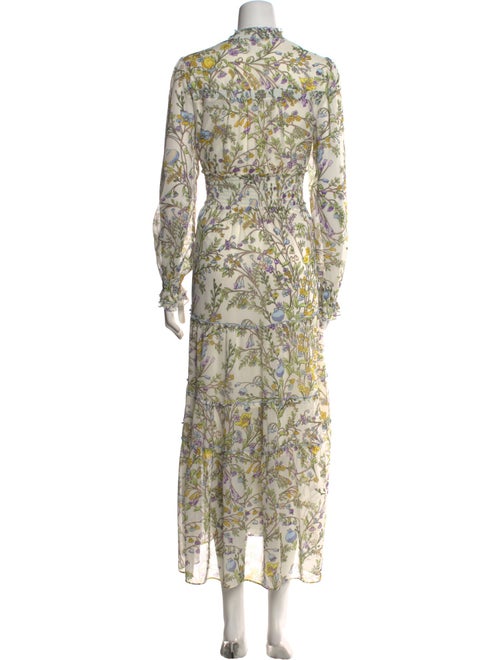 ME+EM Floral Print Long Dress