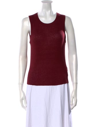 ME+EM Merino Wool Scoop Neck Top