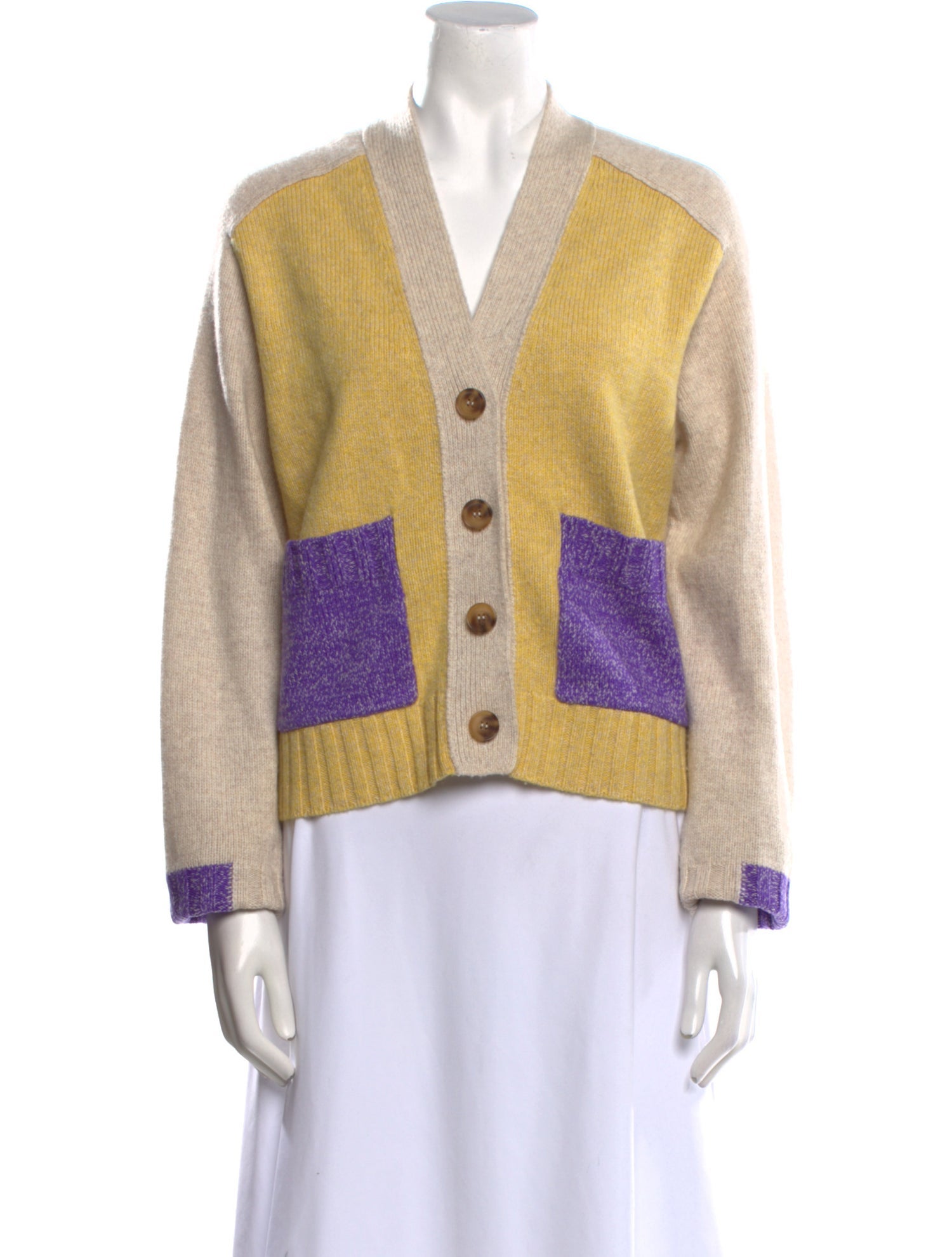 ME+EM Wool Printed Sweater