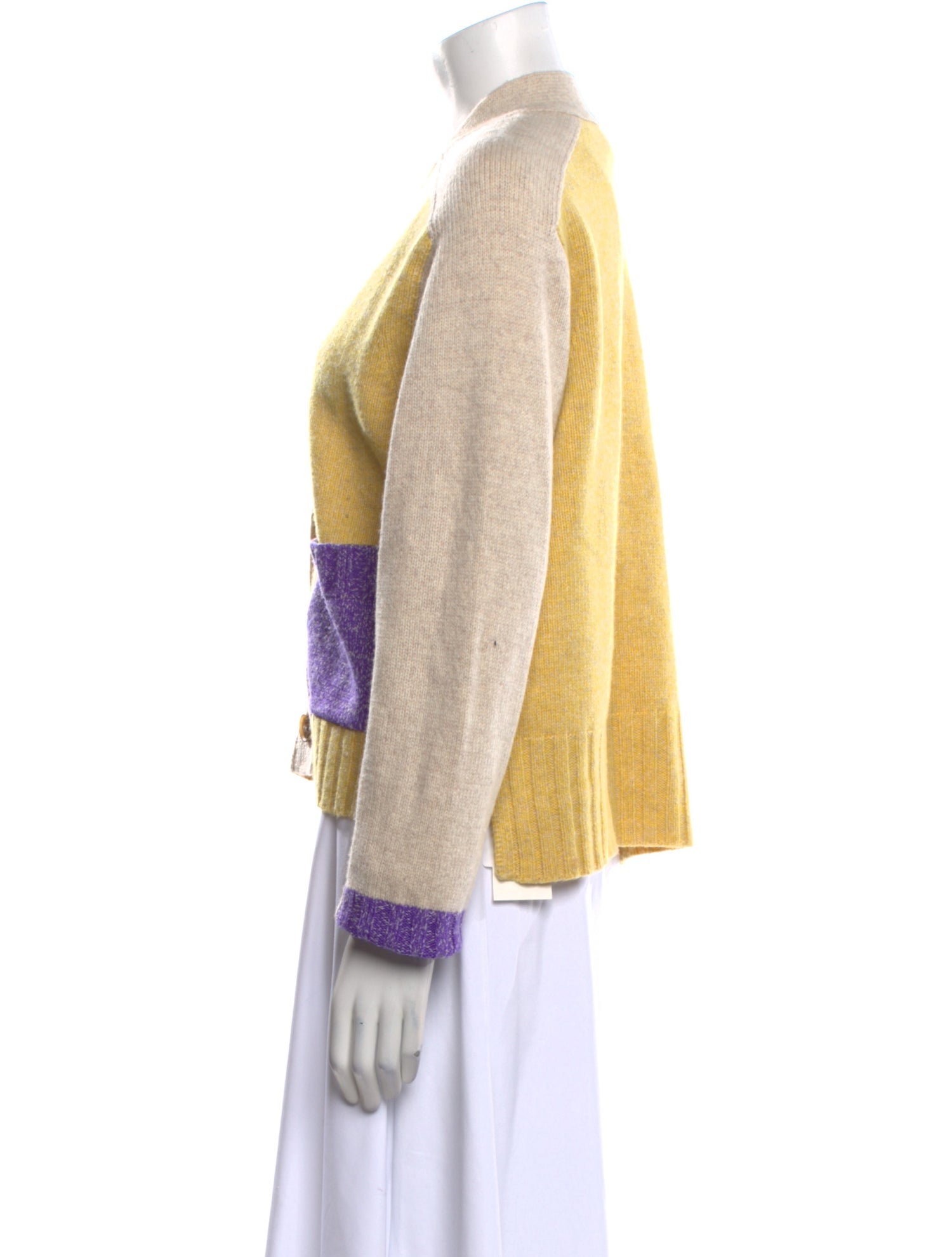 ME+EM Wool Printed Sweater