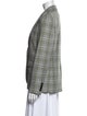 ME+EM Plaid Print Blazer