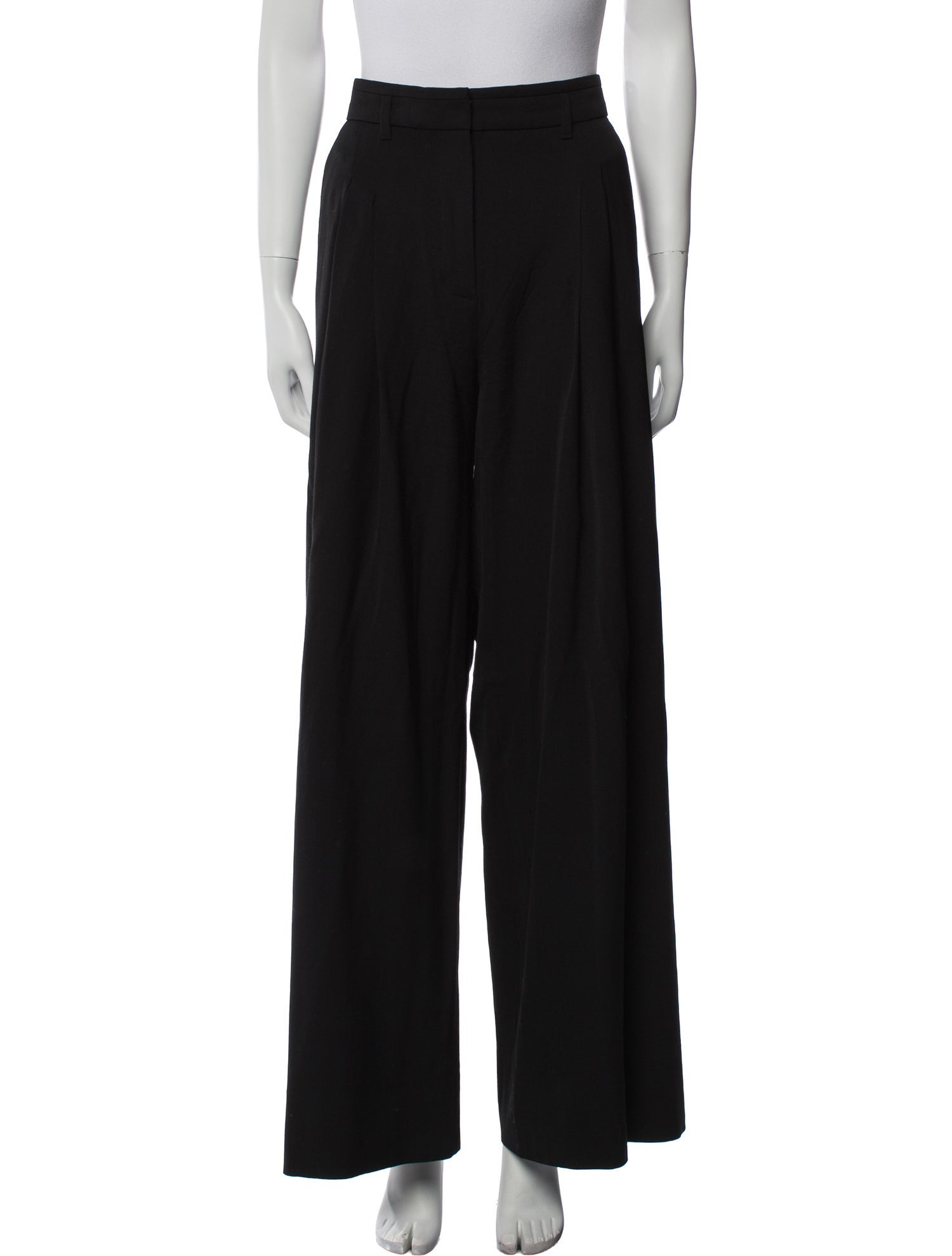 ME+EM Wool Wide Leg Pants