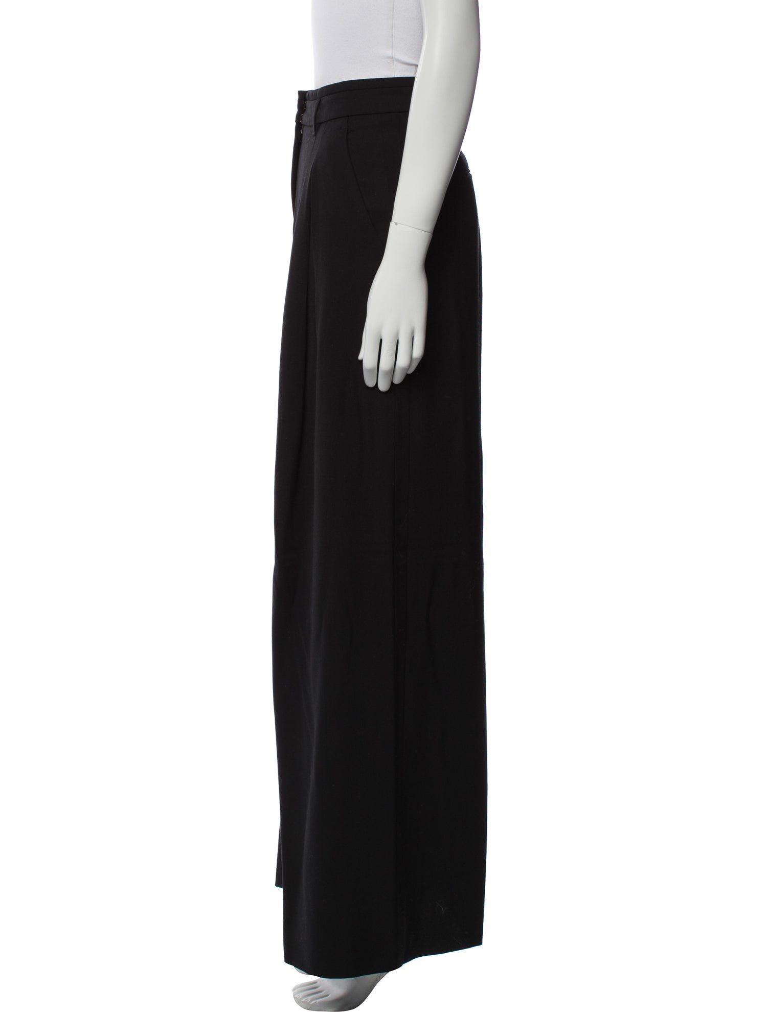 ME+EM Wool Wide Leg Pants