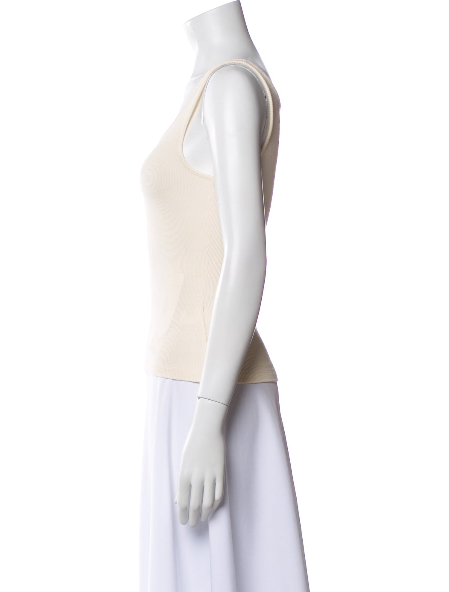 ME+EM Scoop Neck Sleeveless Top