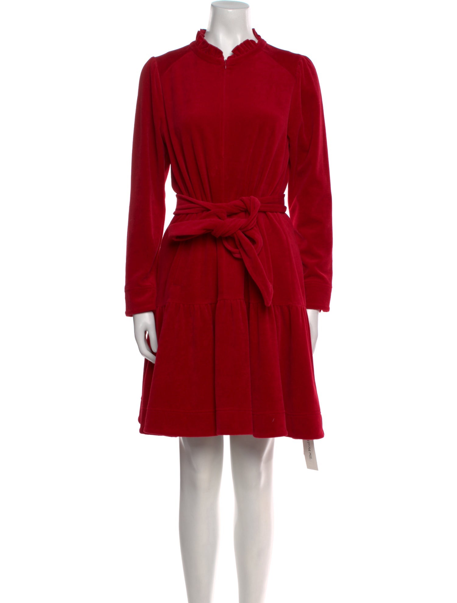 ME+EM Mock Neck Mini Dress