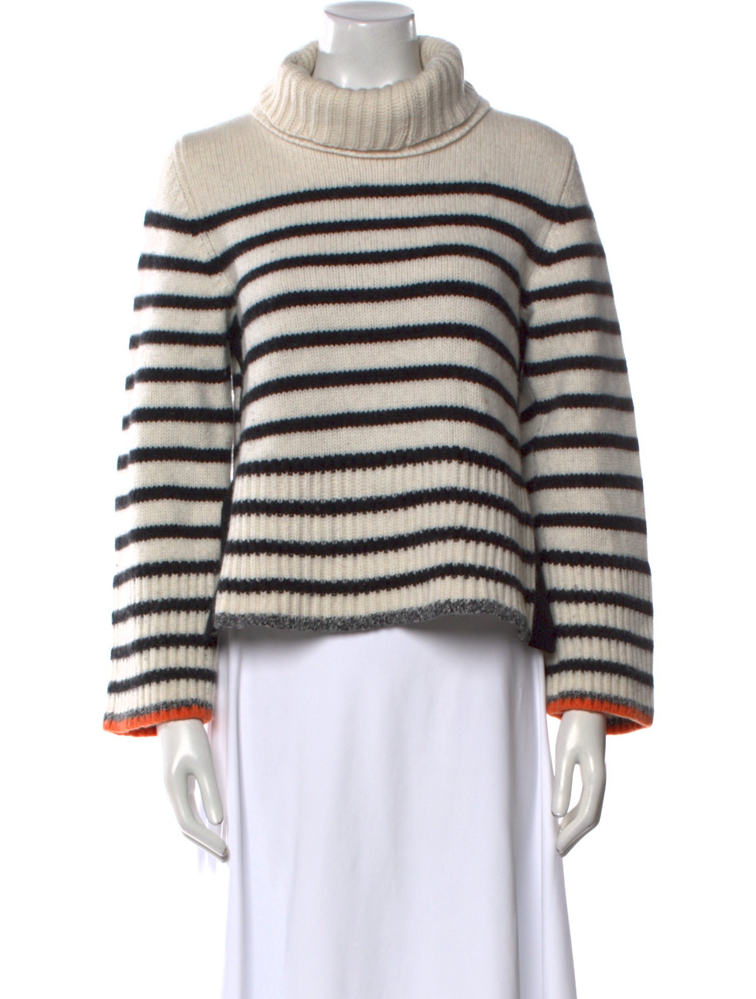 ME+EM Merino Wool Striped Sweater