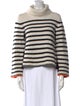 ME+EM Merino Wool Striped Sweater