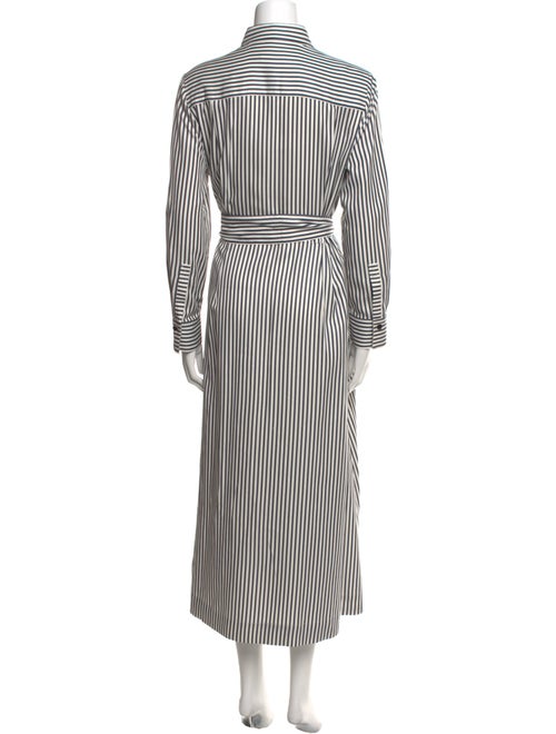 ME+EM Striped Long Dress