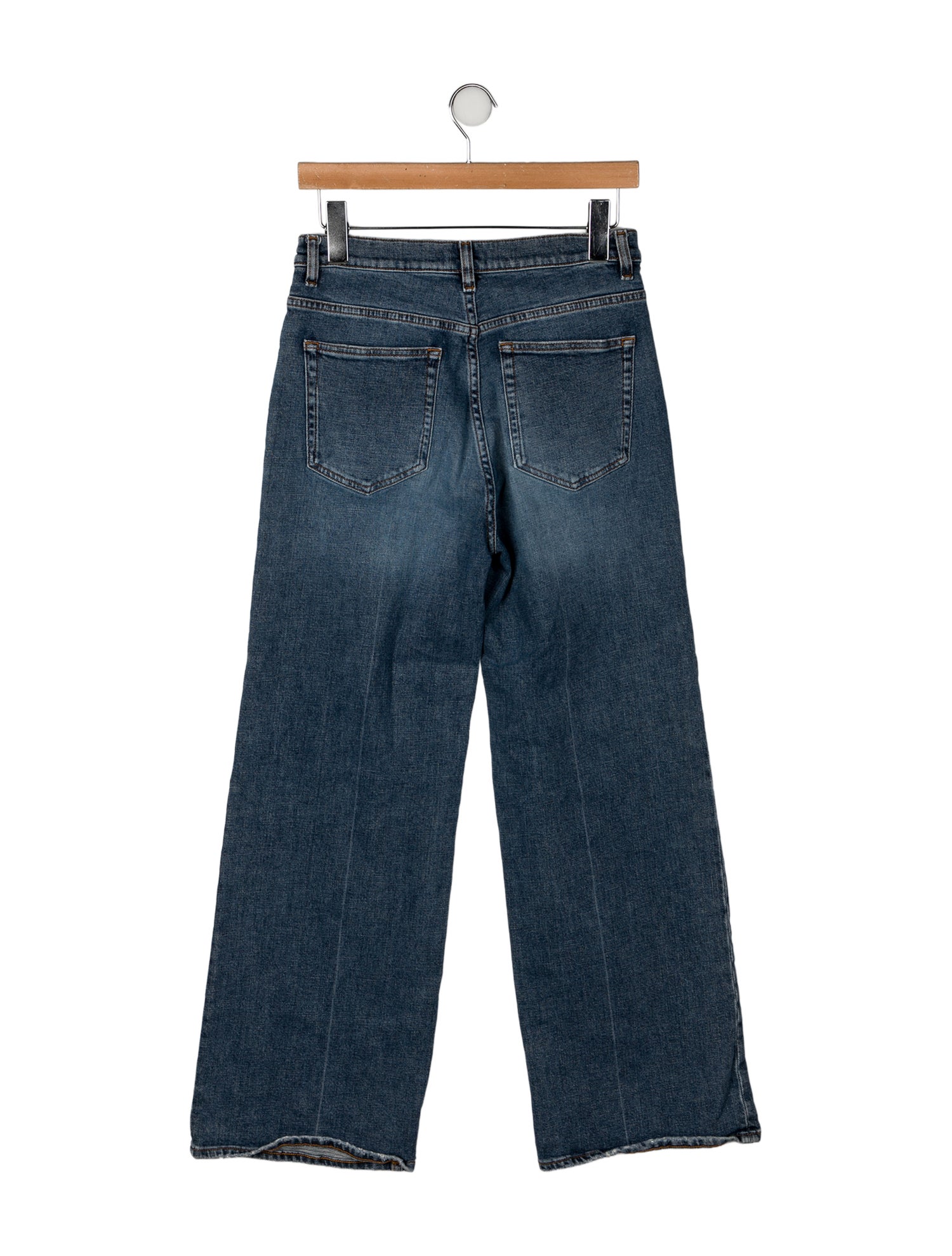 ME+EM Mid-Rise Wide Leg Jeans