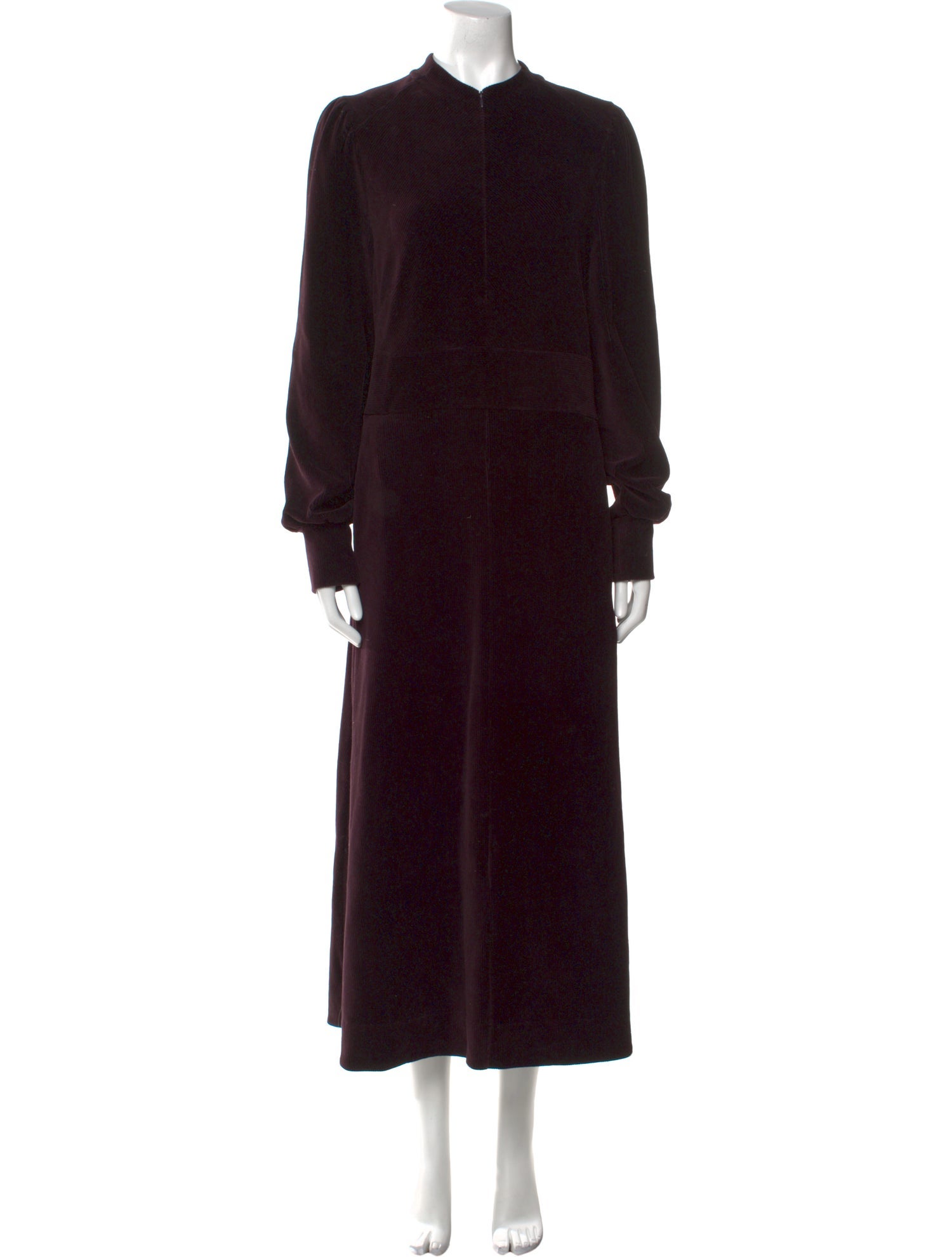 ME+EM Mock Neck Long Dress