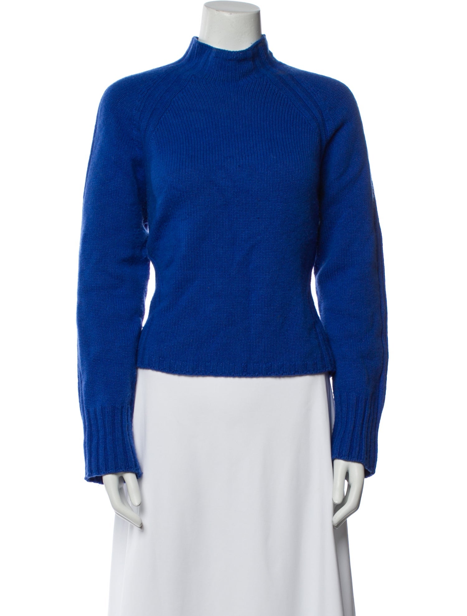 ME+EM Merino Wool Mock Neck Sweater