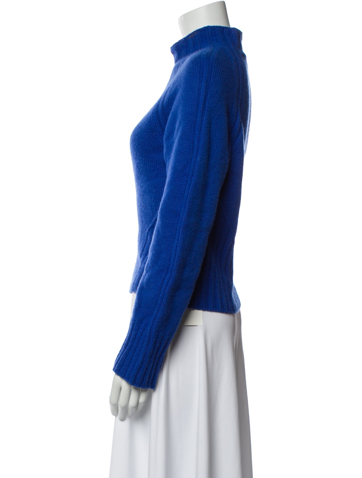 ME+EM Merino Wool Mock Neck Sweater