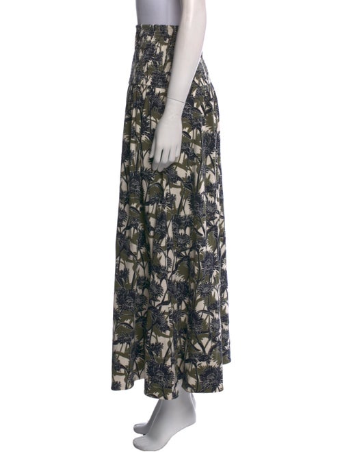ME+EM Floral Print Long Skirt