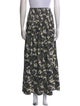 ME+EM Floral Print Long Skirt