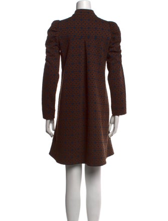 ME+EM Printed Mini Dress