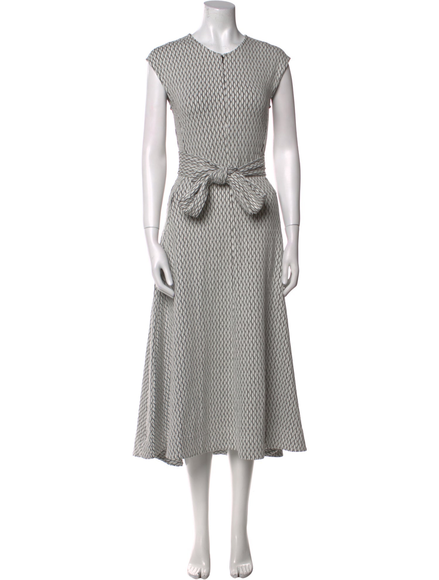 ME+EM Striped Long Dress