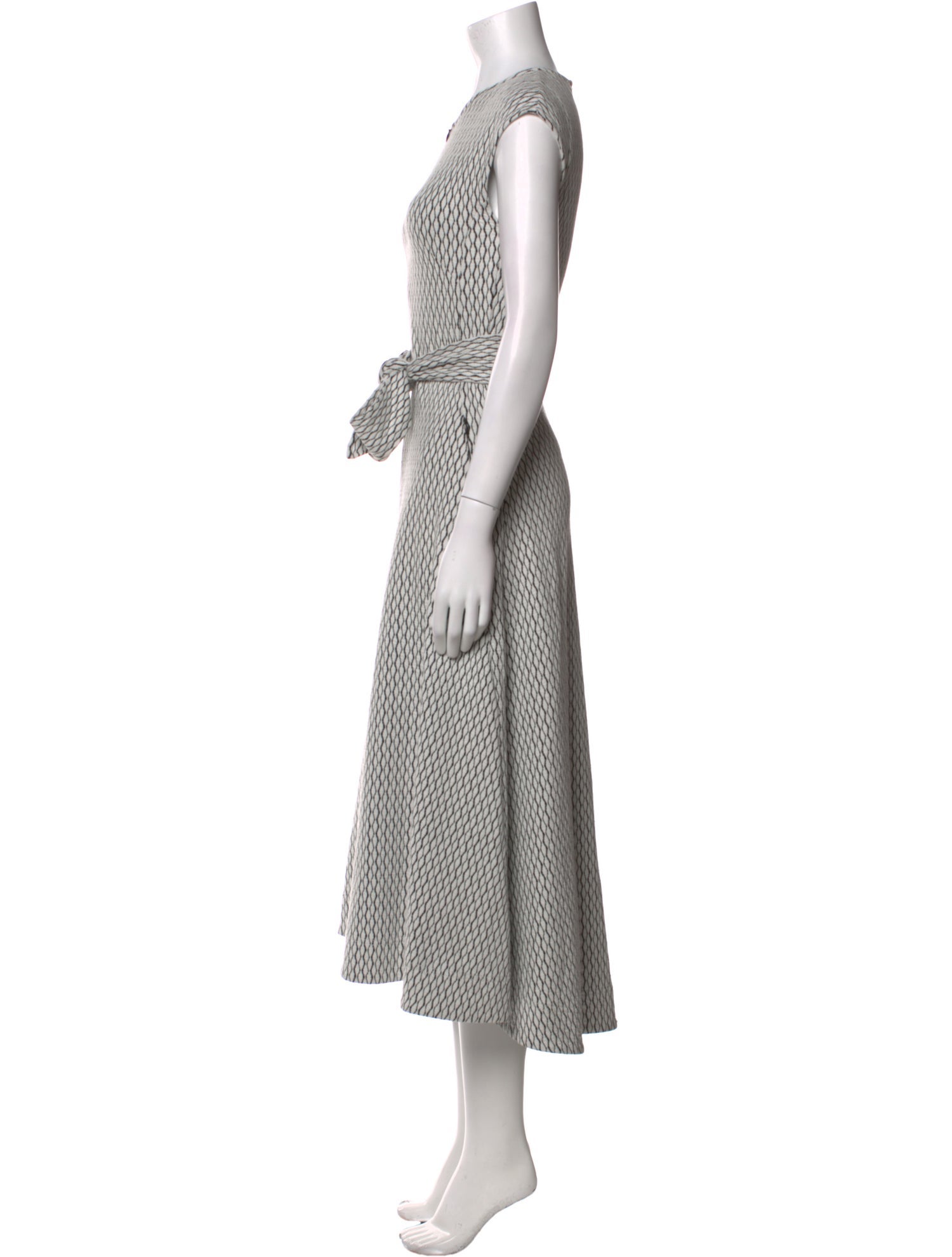 ME+EM Striped Long Dress