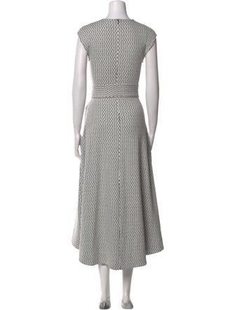 ME+EM Striped Long Dress