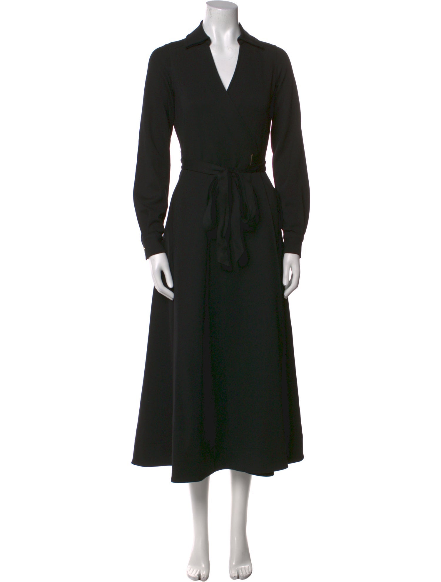 ME+EM V-Neck Long Dress