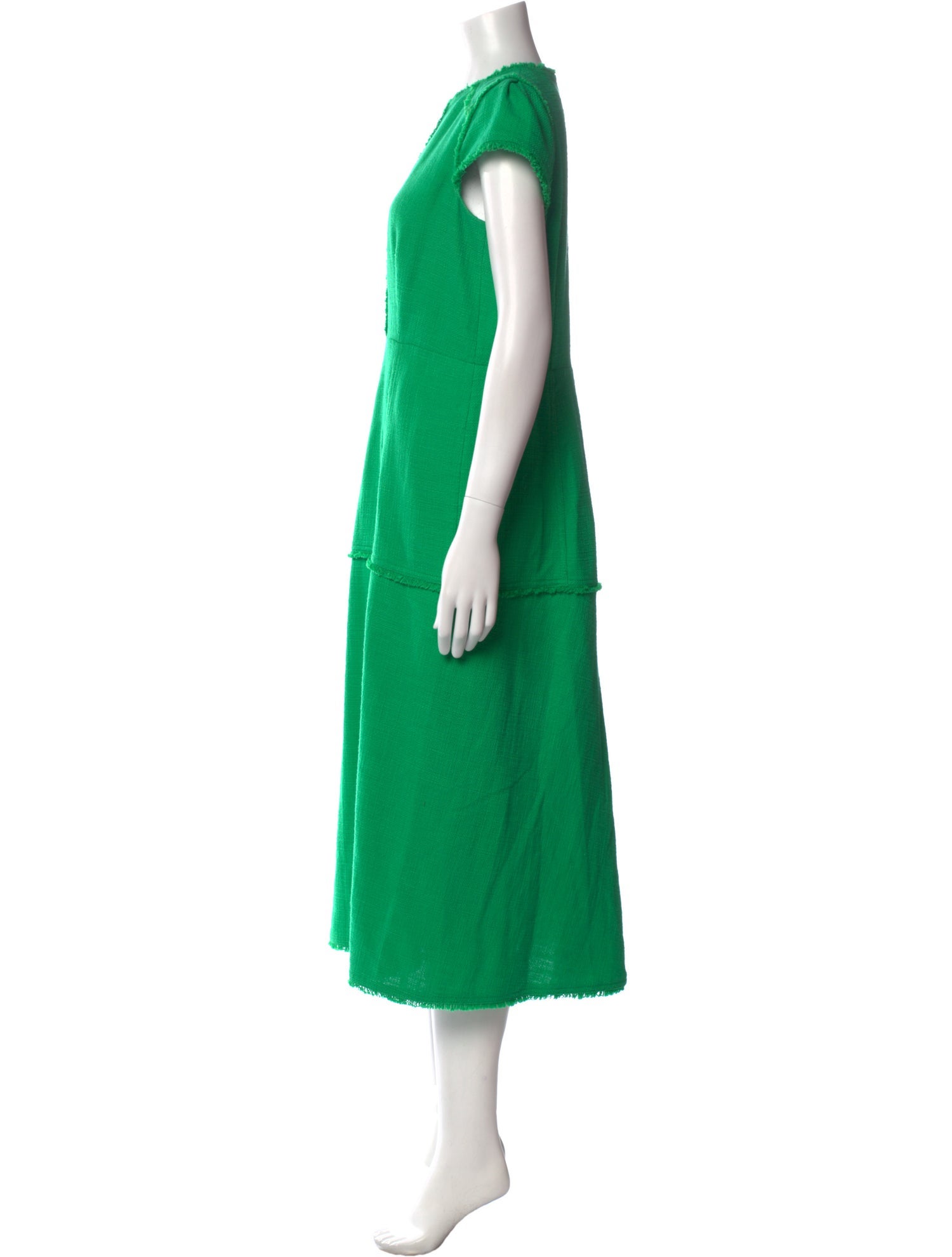 ME+EM Crew Neck Long Dress