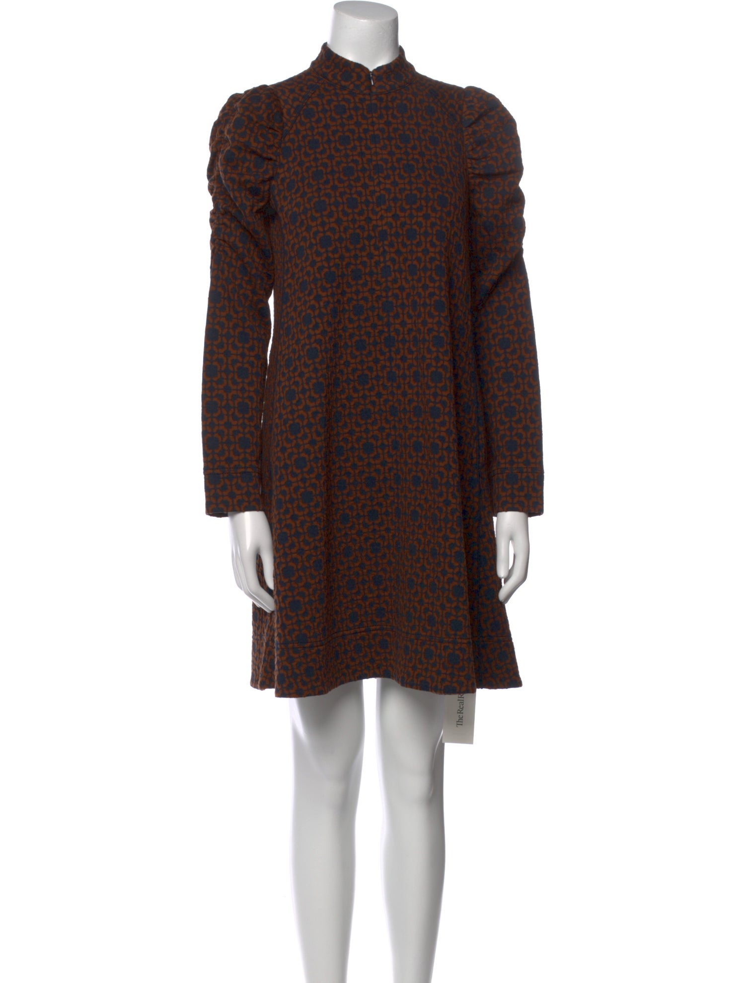 ME+EM Printed Mini Dress