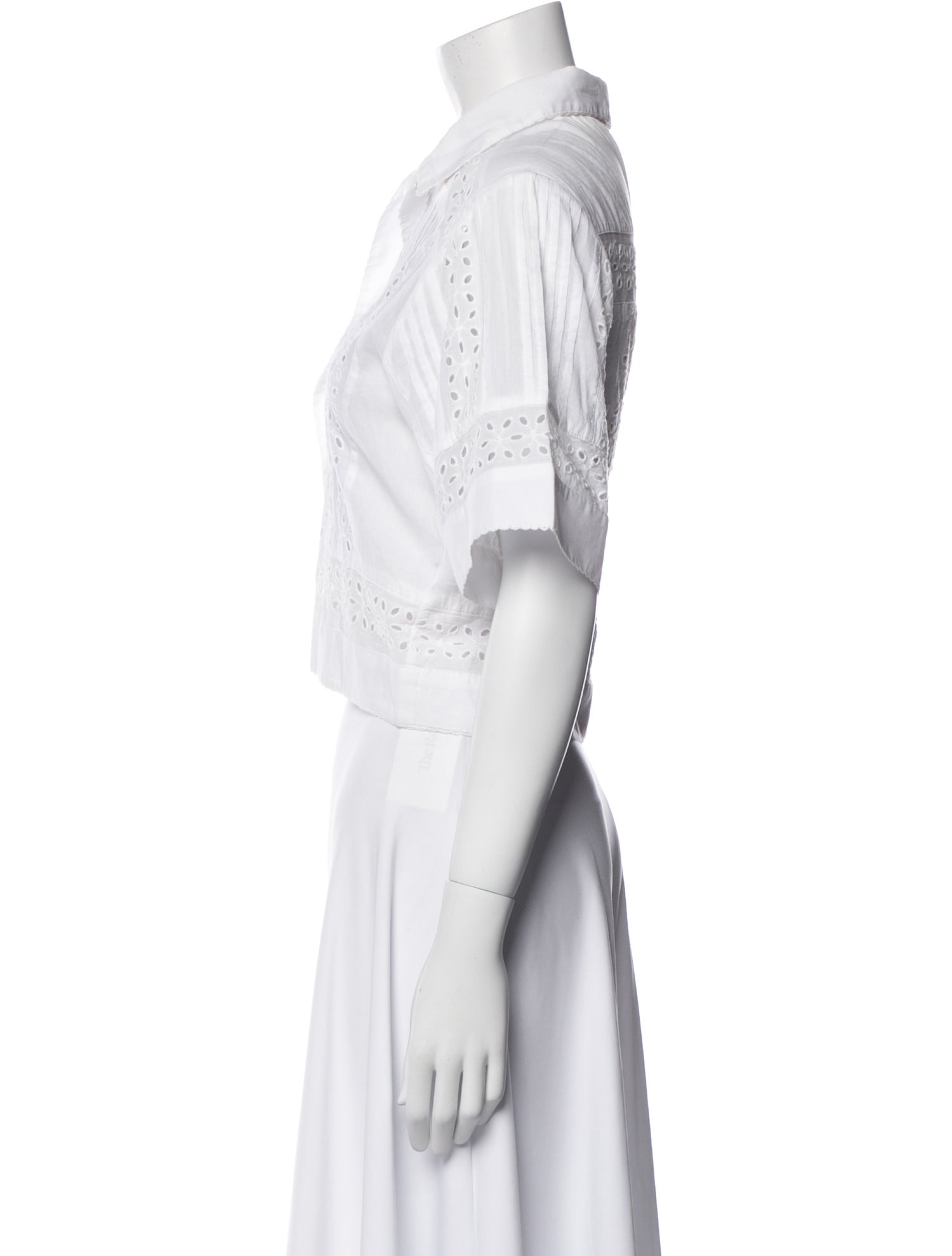 ME+EM Short Sleeve Crop Top