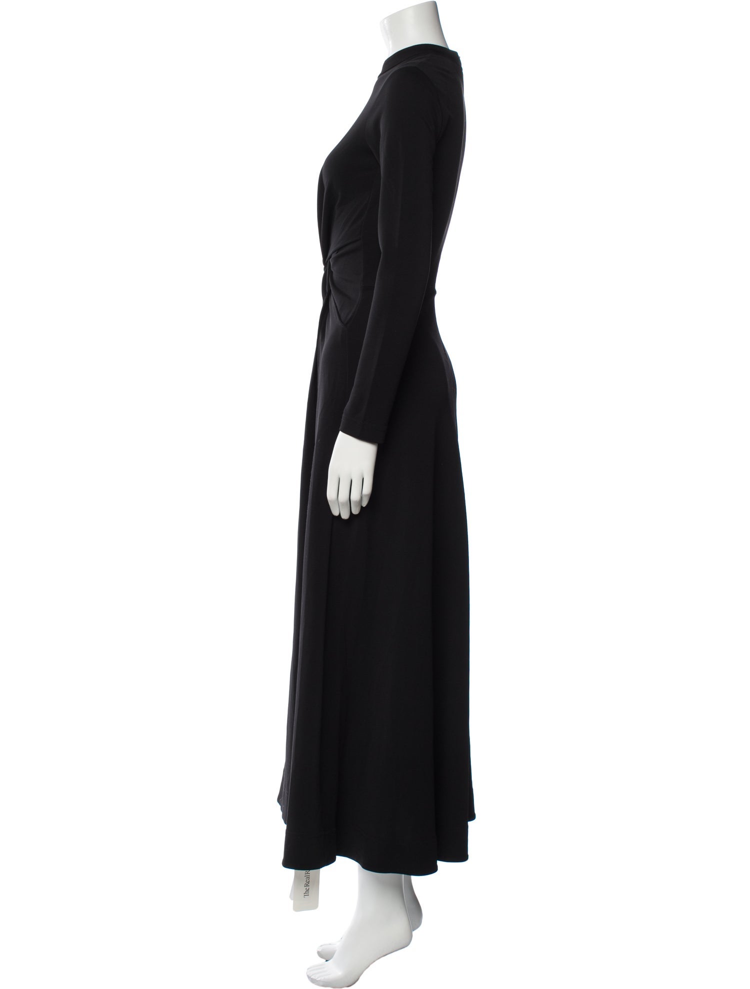 ME+EM Mock Neck Long Dress