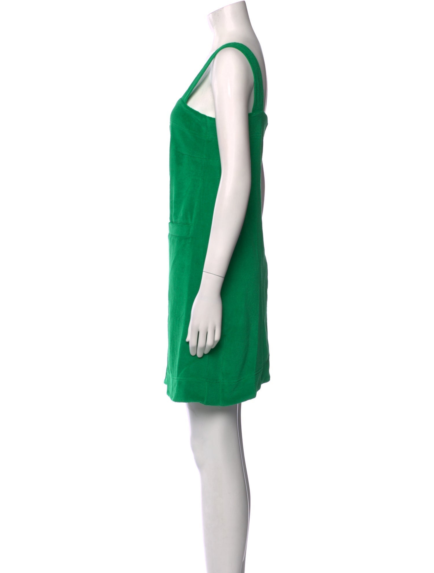 ME+EM Square Neckline Mini Dress