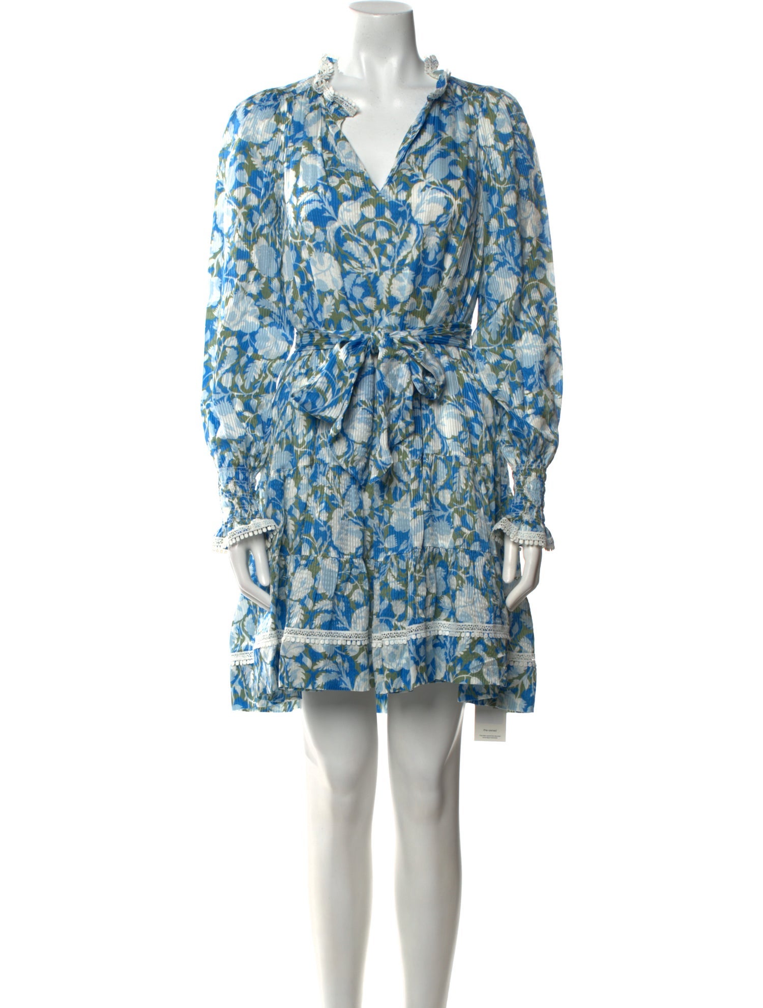 ME+EM Printed Mini Dress