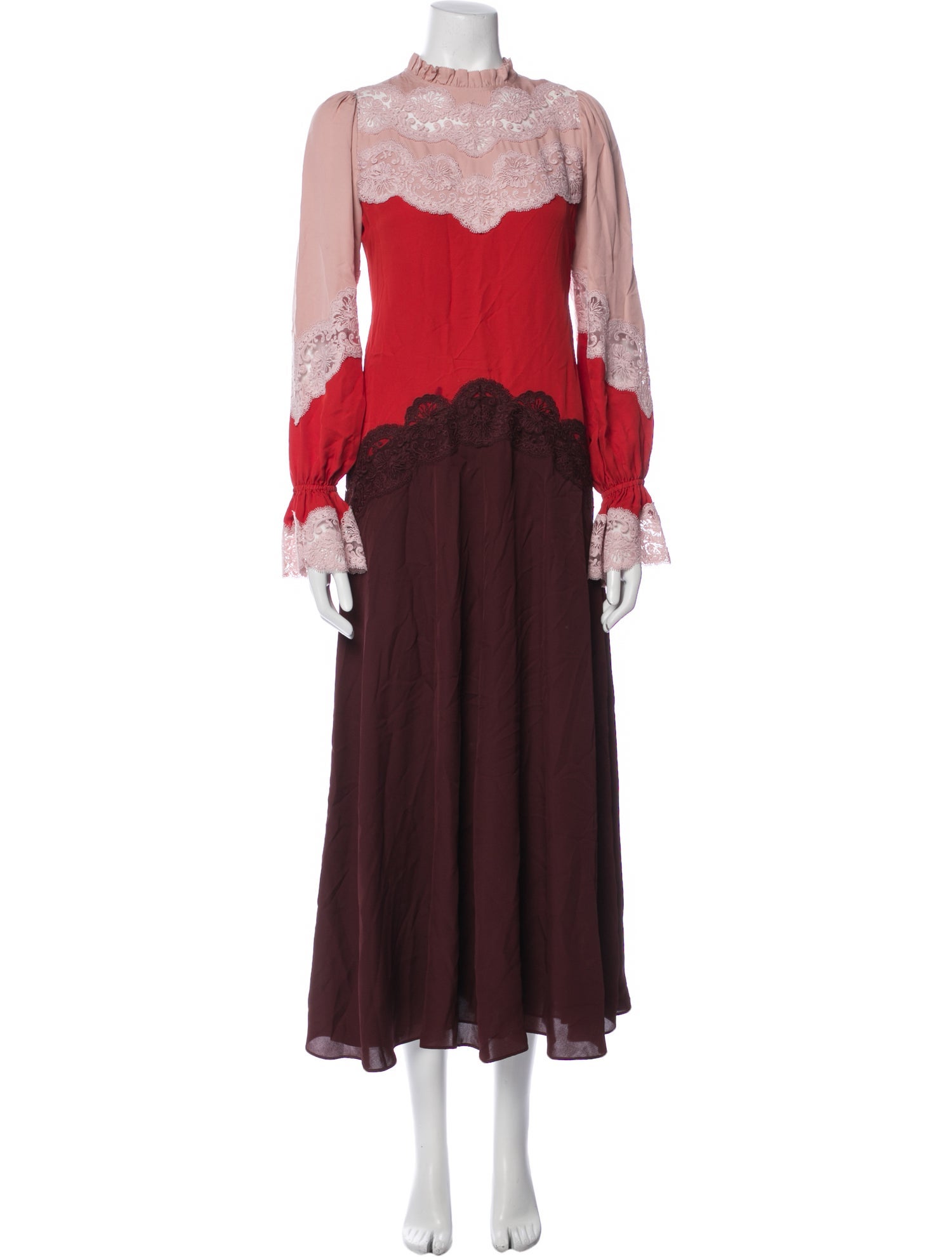 ME+EM Silk Long Dress