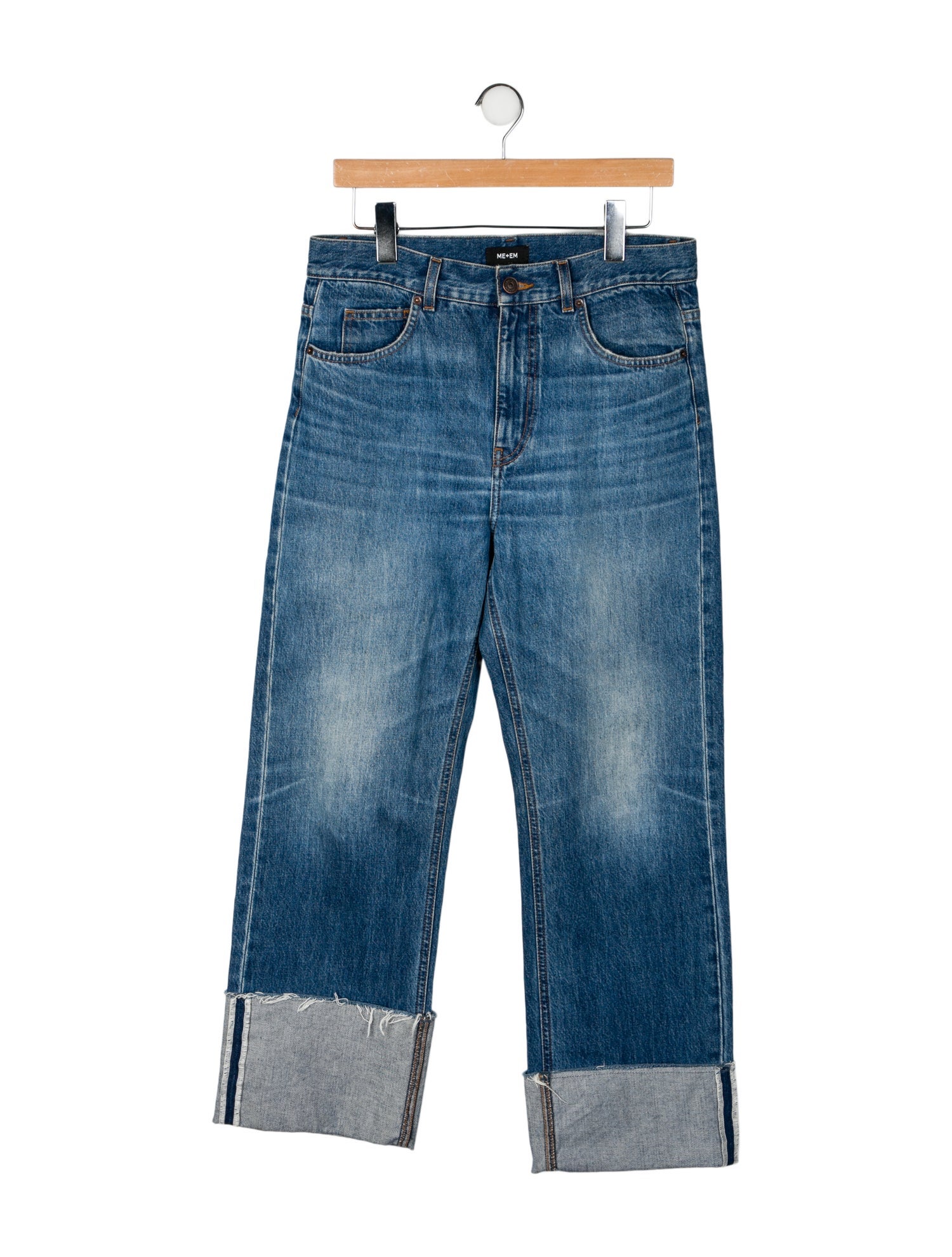 ME+EM High-Rise Wide Leg Jeans