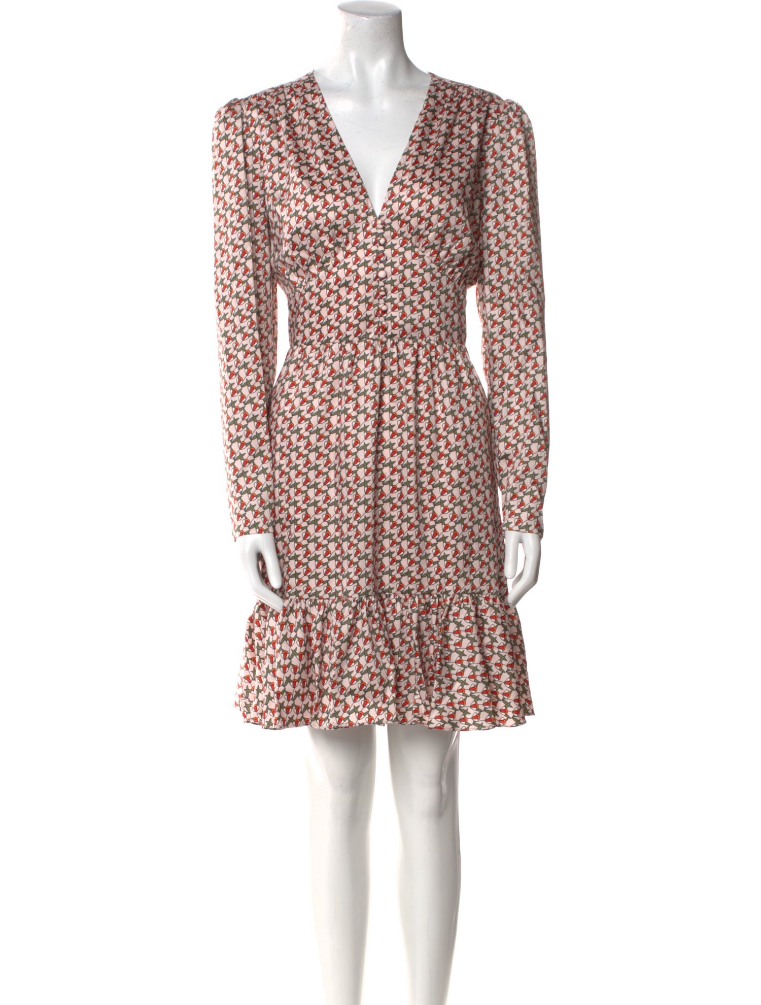 ME+EM Printed Mini Dress