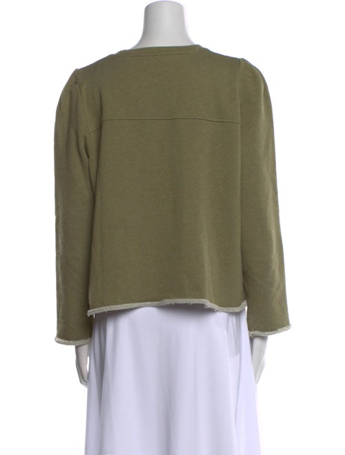 ME+EM Scoop Neck Long Sleeve Sweatshirt