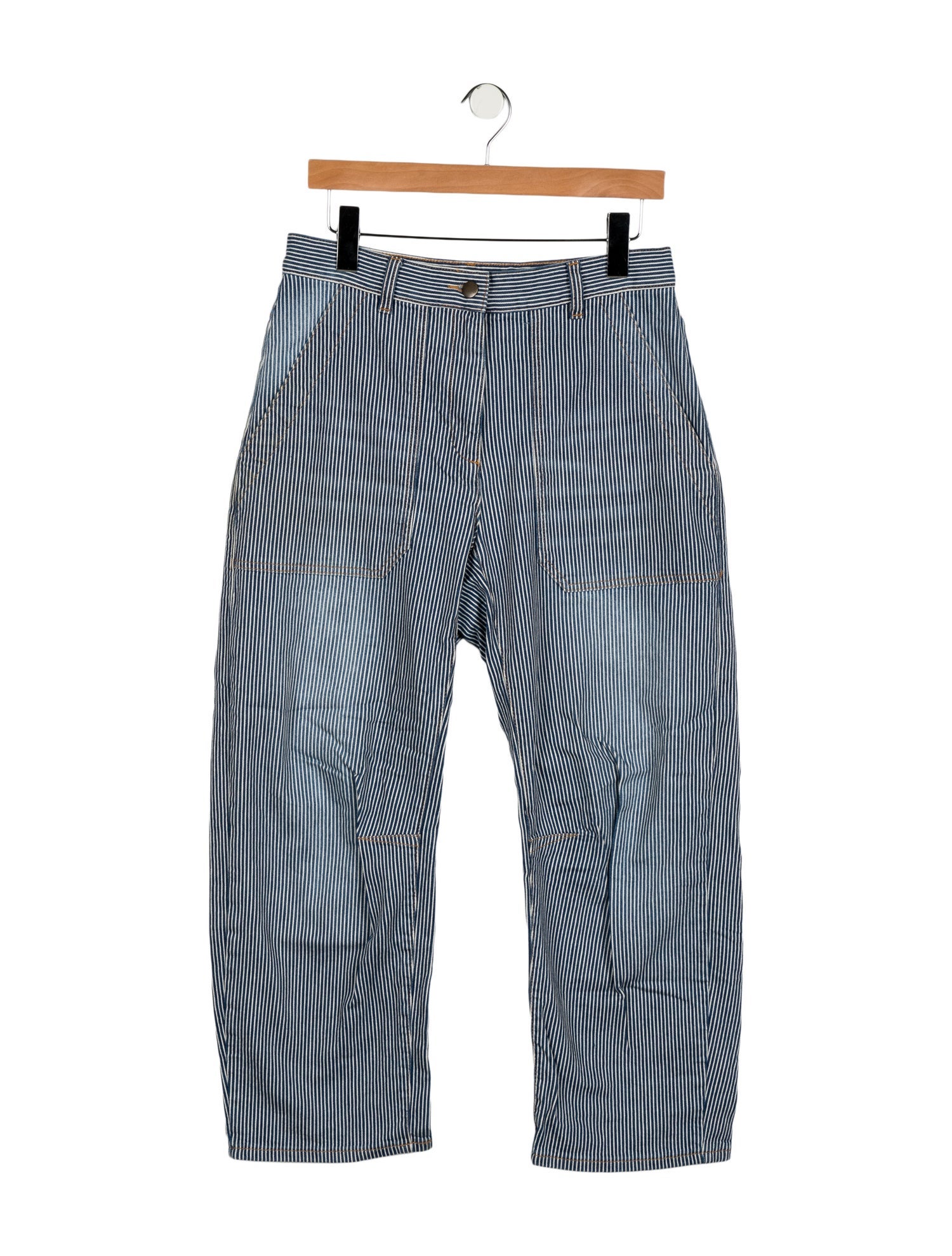 ME+EM Mid-Rise Straight Leg Jeans