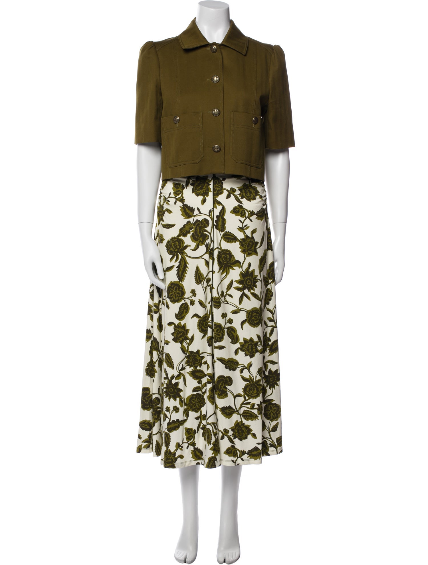 ME+EM Printed Dress Set w/ Tags