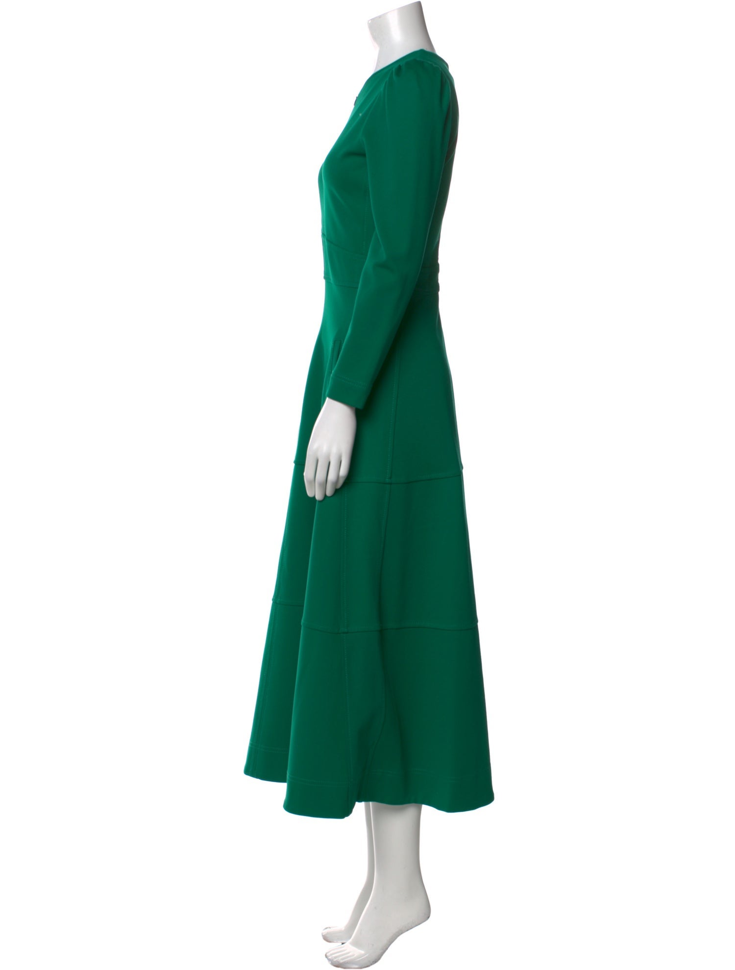 ME+EM V-Neck Long Dress